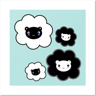 sheep friends Posters and Art